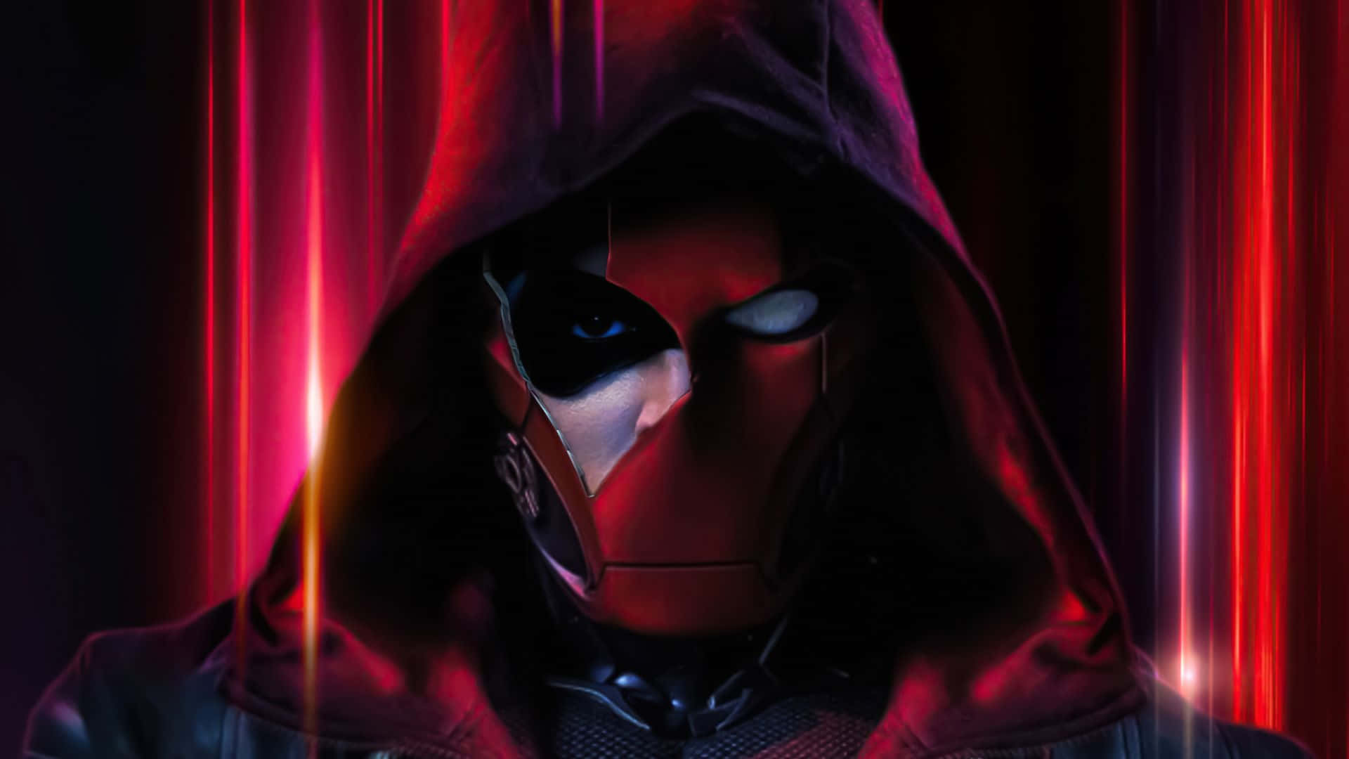 「 hooded outlaw 紅頭罩為高譚帶來正義」 壁紙