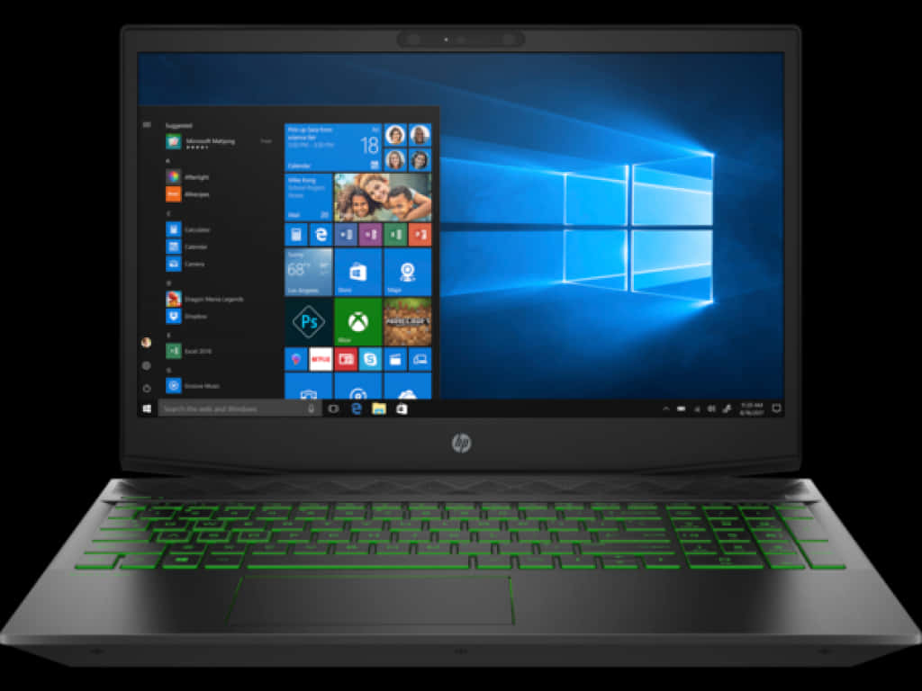 HP 筆電 搭載 Windows 10 系統 開機畫面 壁紙