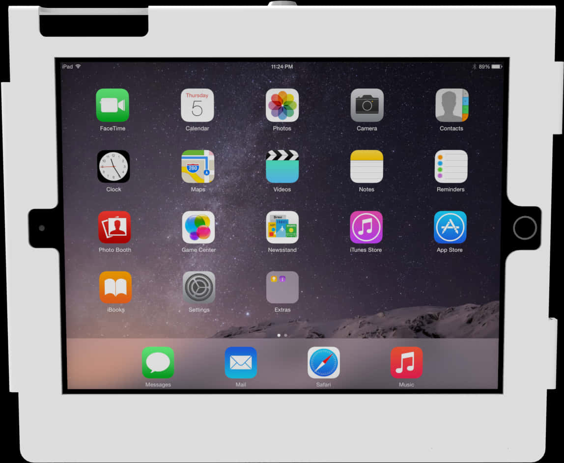 iPad 主畫面顯示 壁紙
