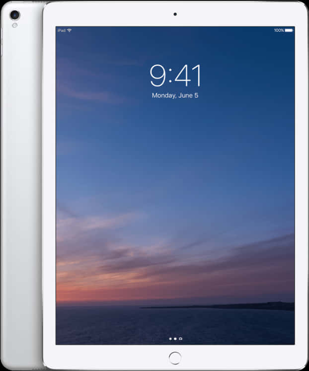 iPad Pro 銀色顯示器桌布 壁紙