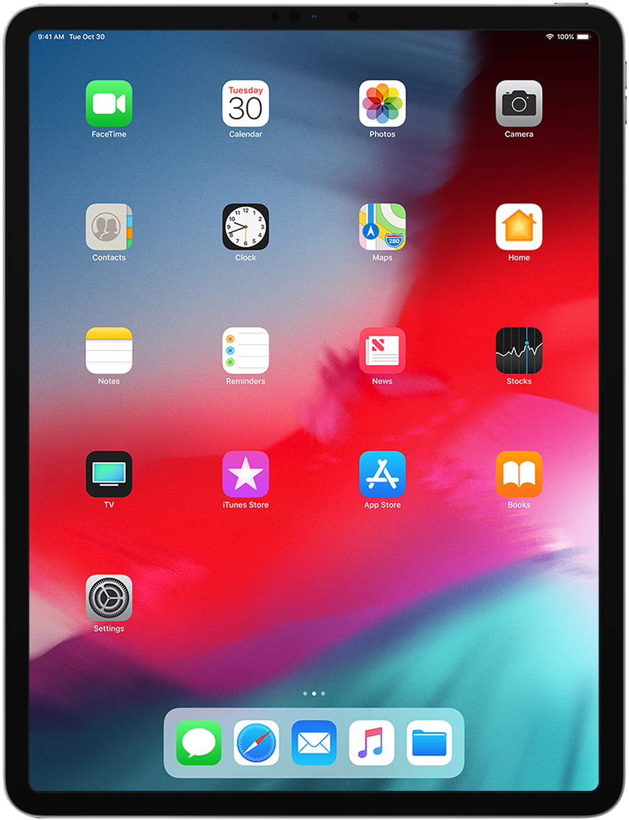 iPad Pro 主畫面顯示 壁紙