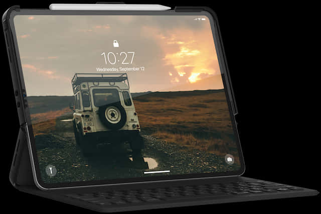 iPad 日落草原探險之旅 壁紙