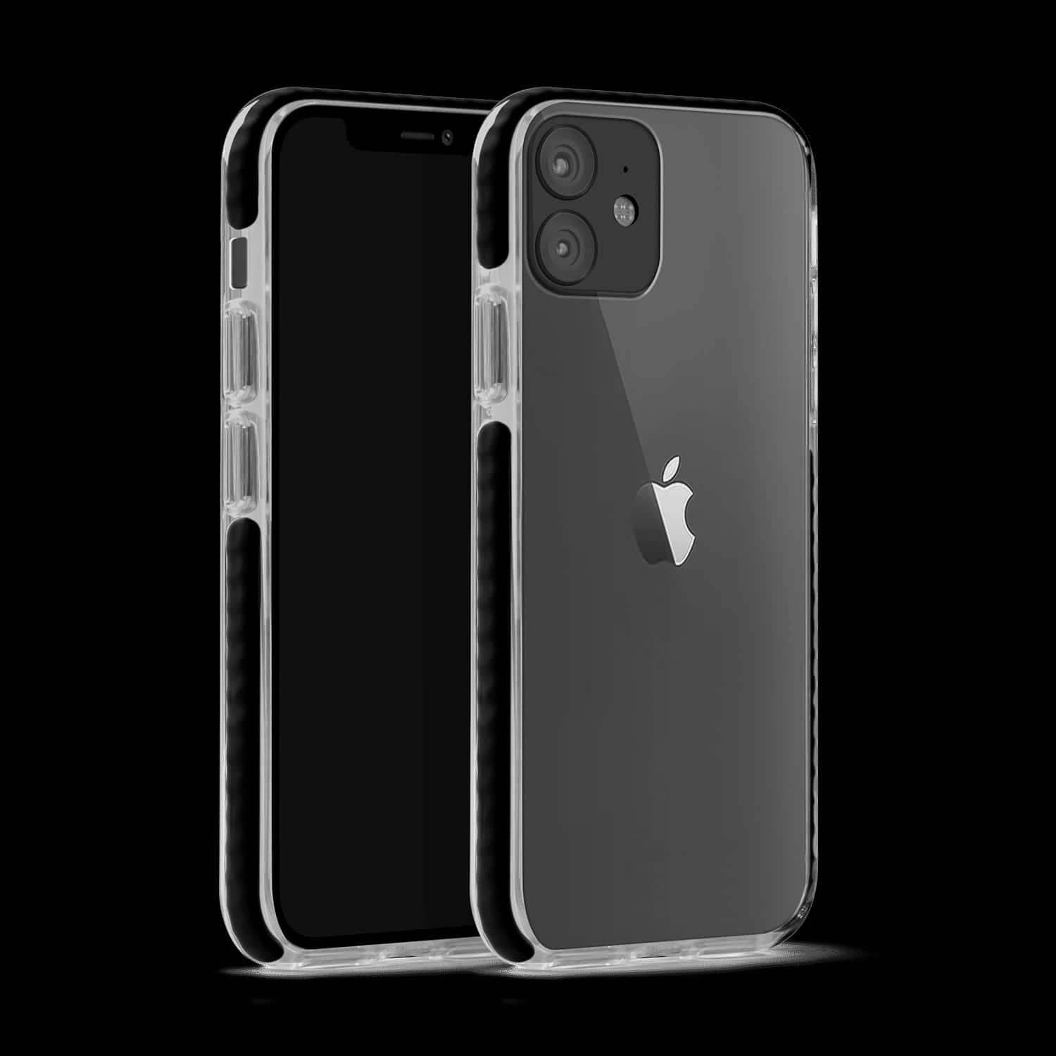 iPhone 12 黑色透明保護殼 壁紙