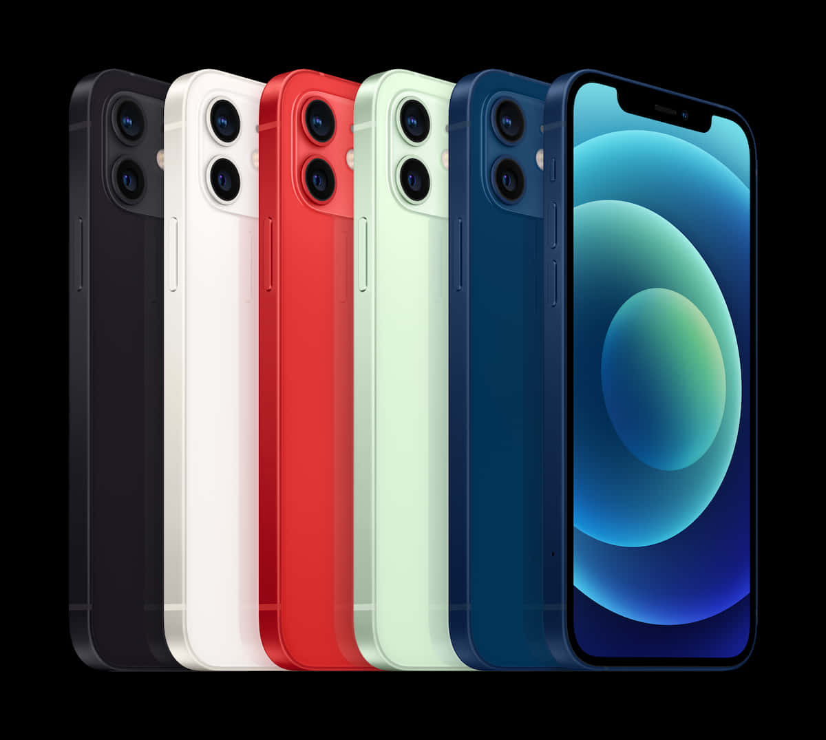 iPhone 12 顏色選擇 壁紙