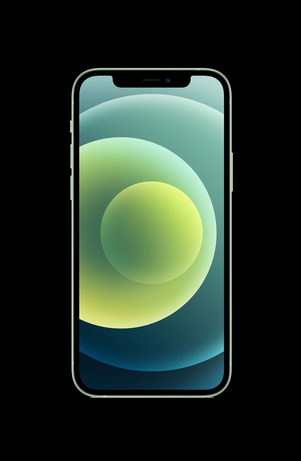 iPhone 12 黑色機型預設壁紙 壁紙