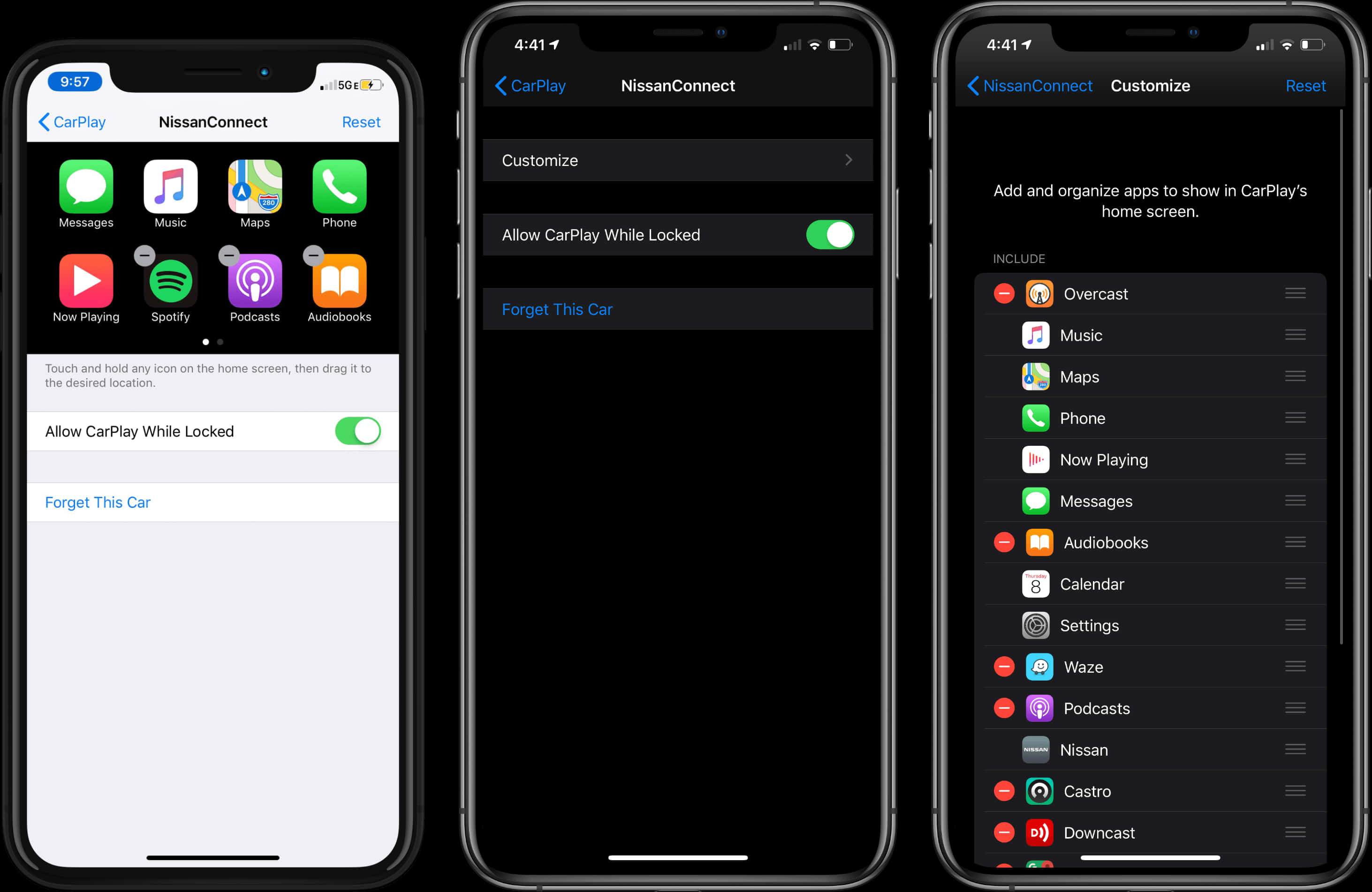 iPhone 12 CarPlay 設定截圖 — iPhone 12 壁紙