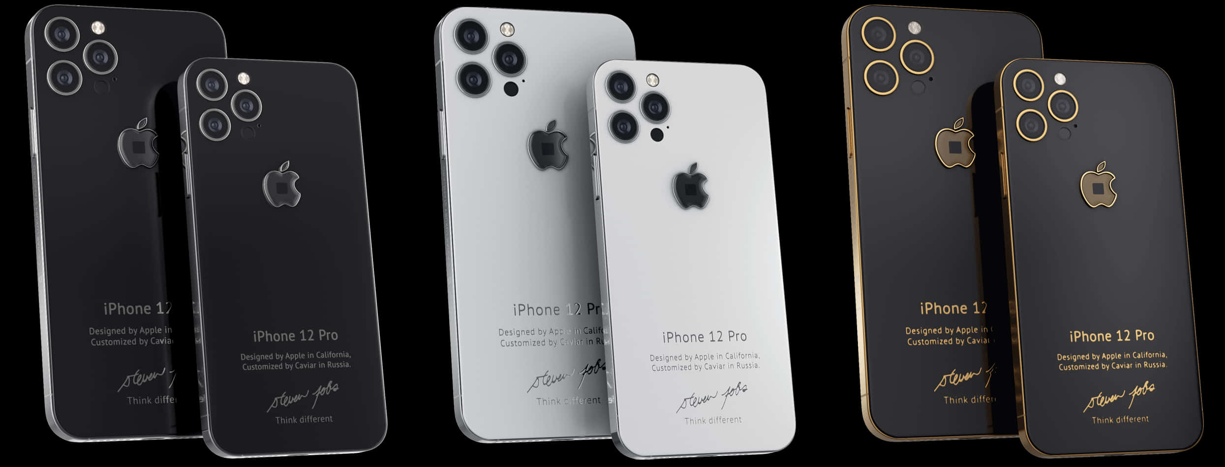 iPhone 12 系列比較圖表