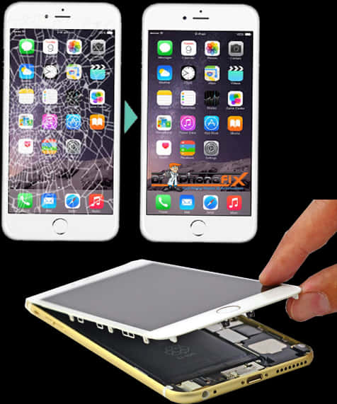 iPhone 螢幕維修廣告 壁紙