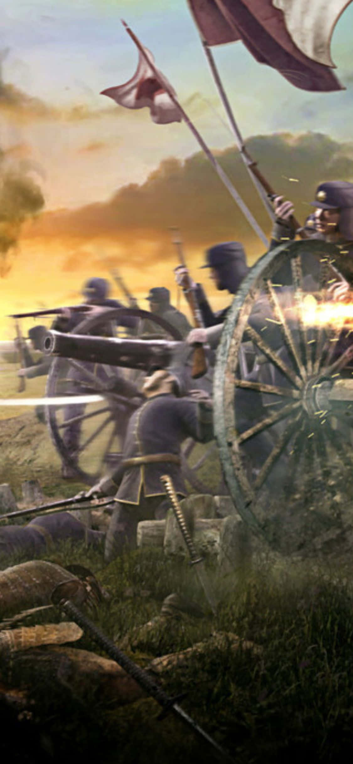 iPhone X Total War Shogun 2 背景 壁紙