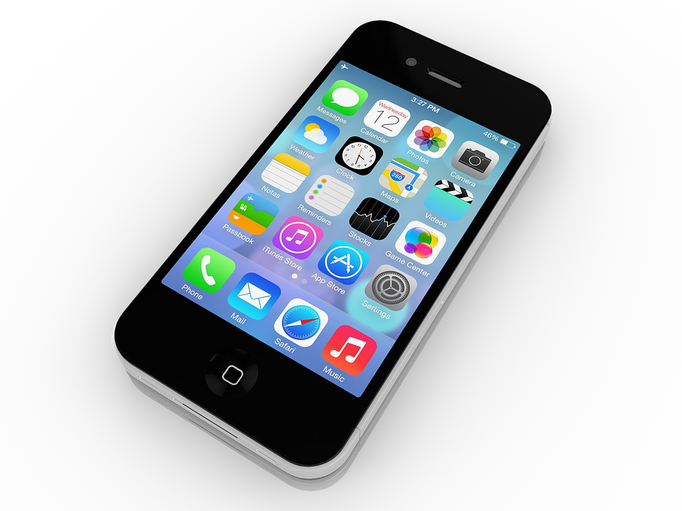 iPhone 搭配圖標顯示 壁紙
