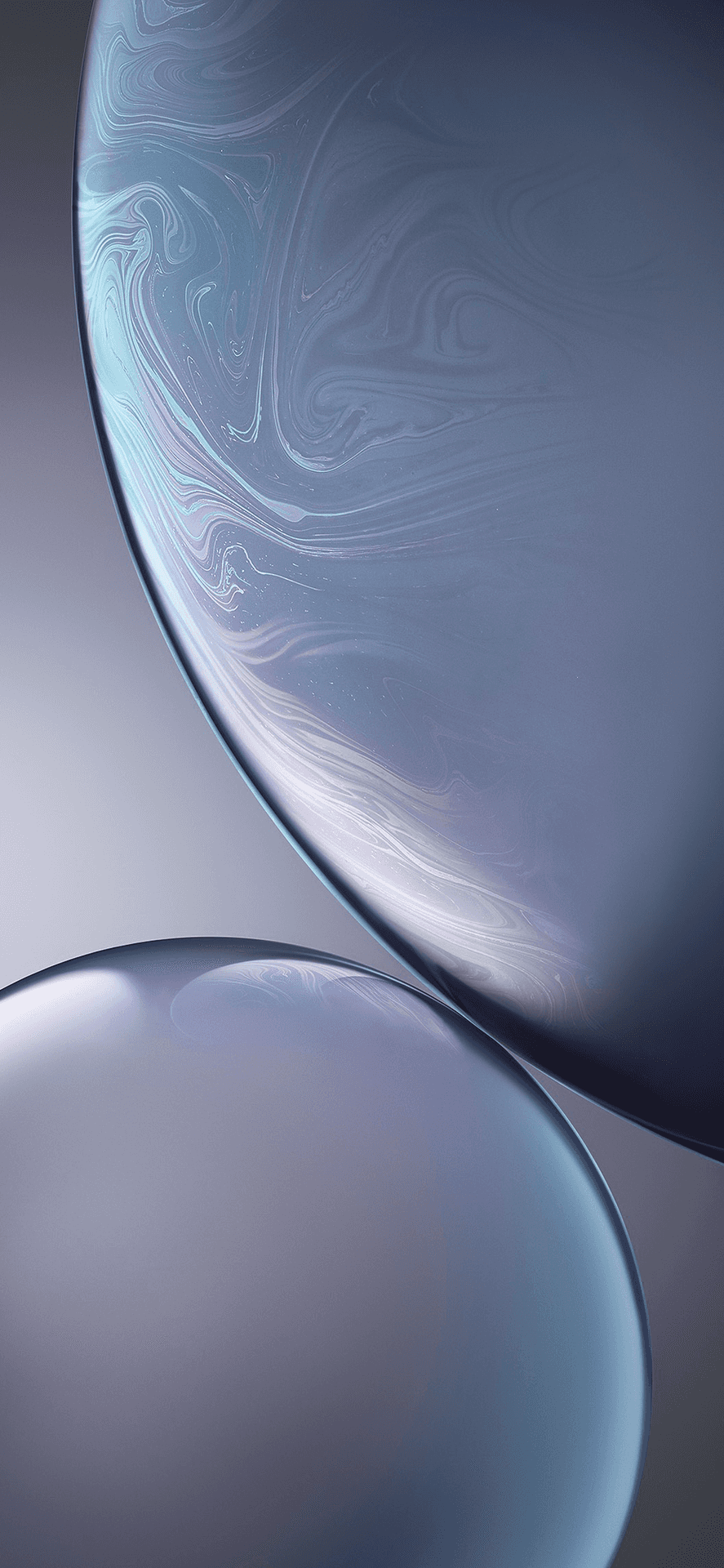 時尚現代的 iPhone XR，配備生動顯示屏 壁紙
