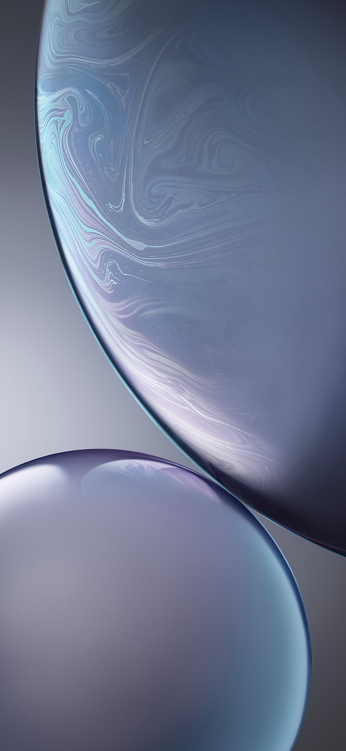 時尚現代的 iPhone XR，配備生動顯示屏 壁紙