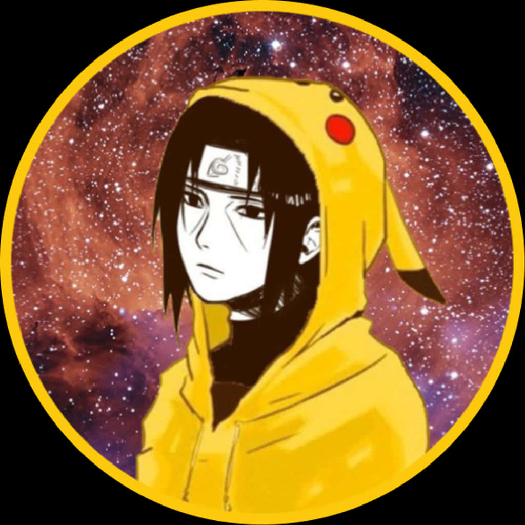 Itachi 與皮卡丘連帽衫 — 宇智波伊勢 壁紙