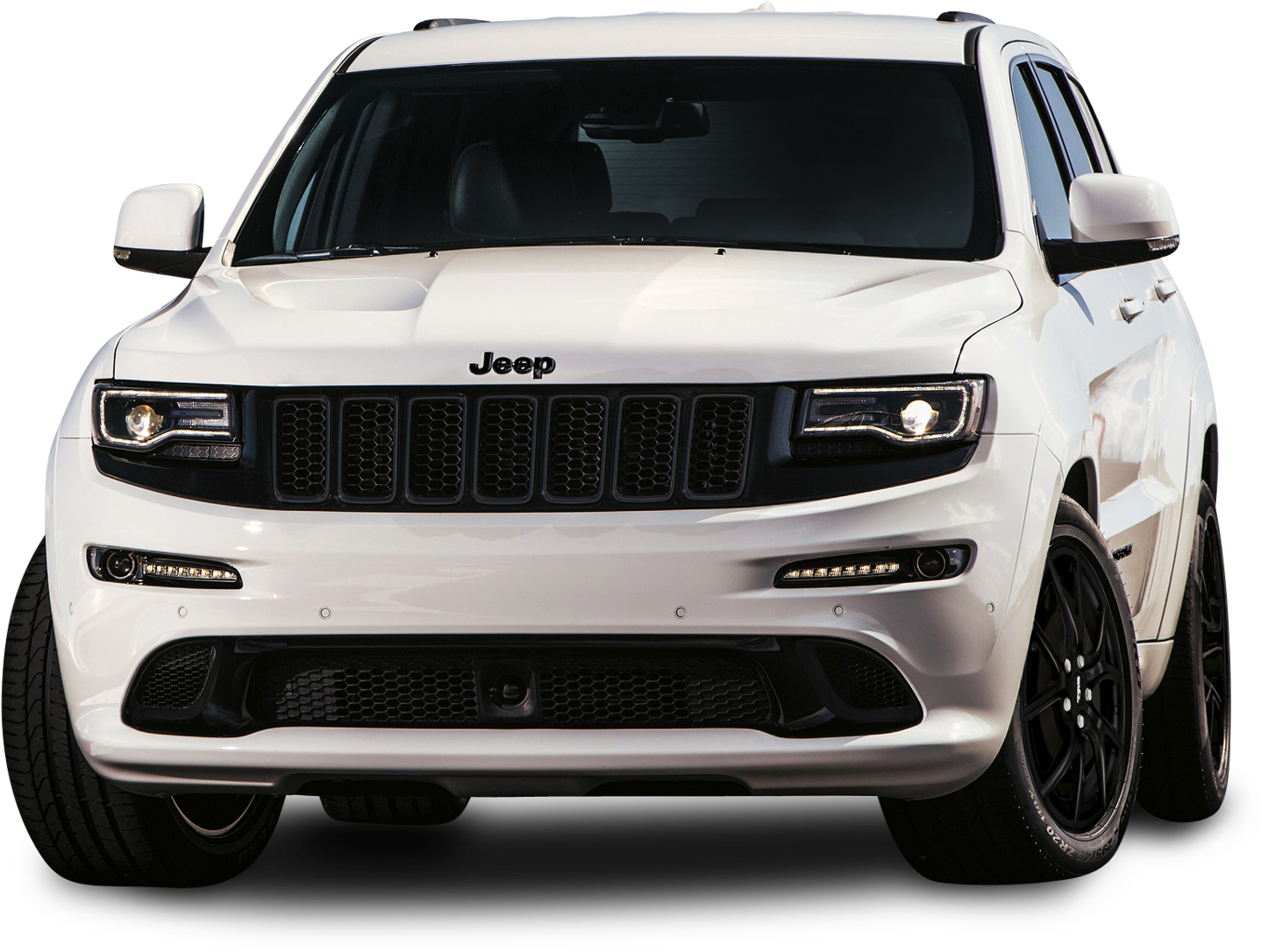 白色Jeep Grand Cherokee S U V H D 壁紙