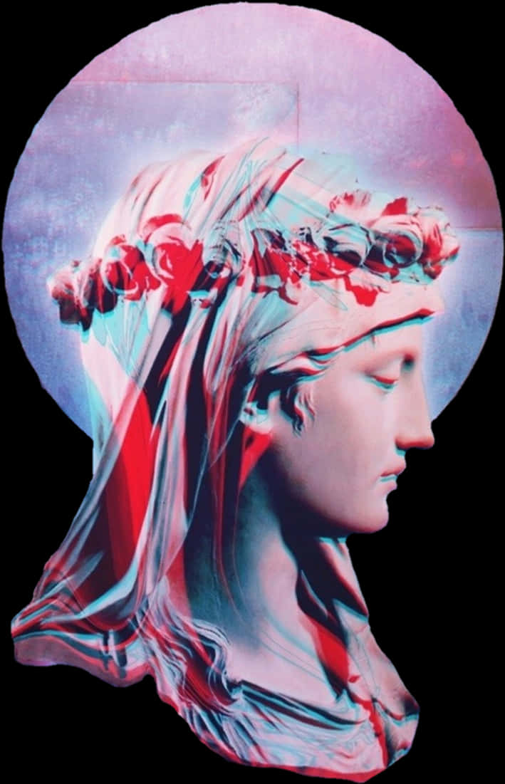 蒸氣波雕像美學.JPG 壁紙
