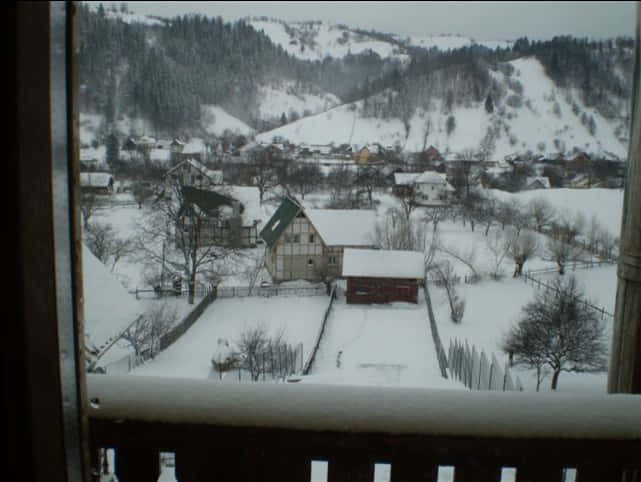 冬季村莊雪景.JPG 壁紙