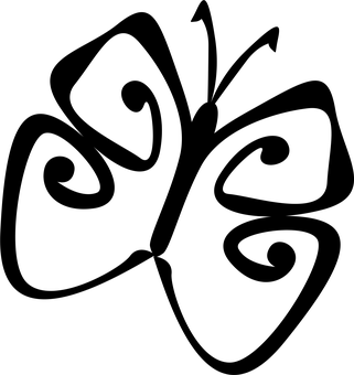 黑背景上的帝王斑蝶.JPG 壁紙