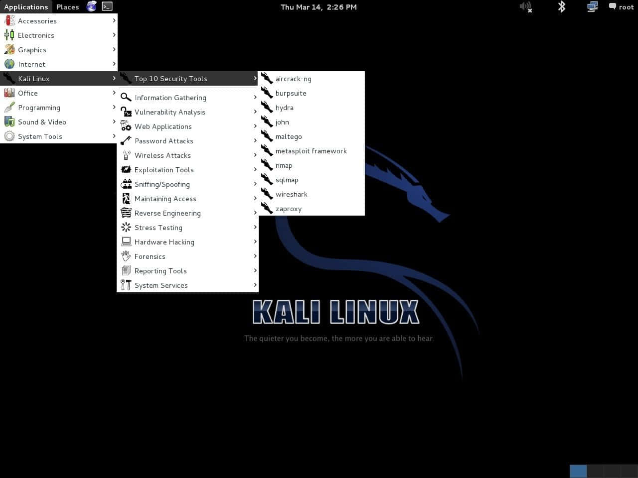 Kali Linux 圖片 壁紙