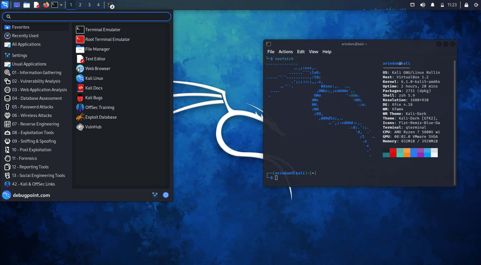 Kali Linux 圖片 壁紙