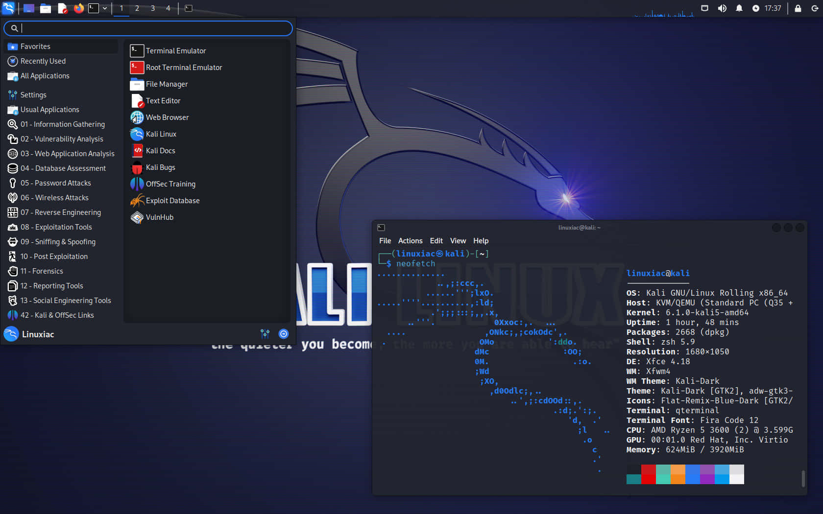 Kali Linux 圖片 壁紙