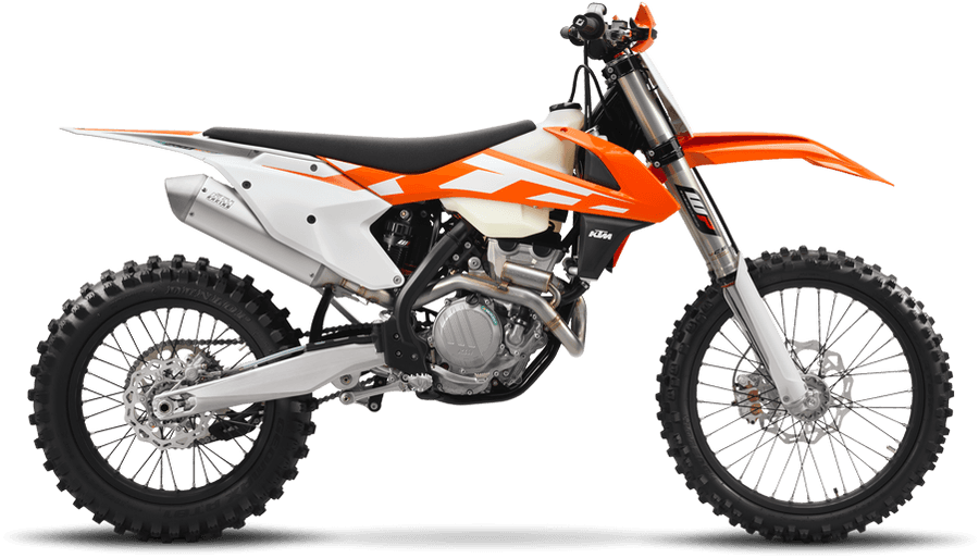 KTM 越野摩托車側面輪廓 壁紙