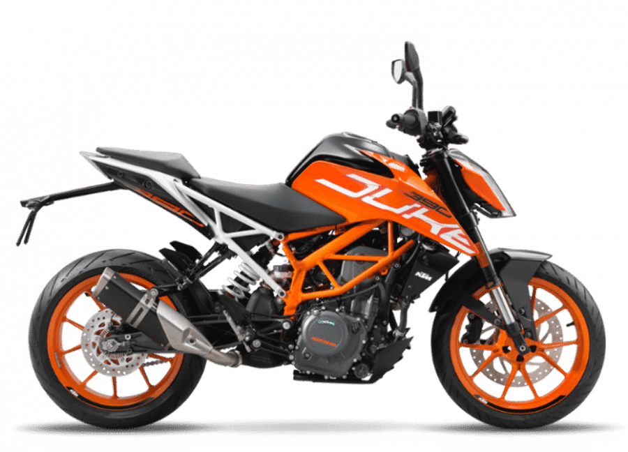KTM Duke 摩托車側面視角 壁紙