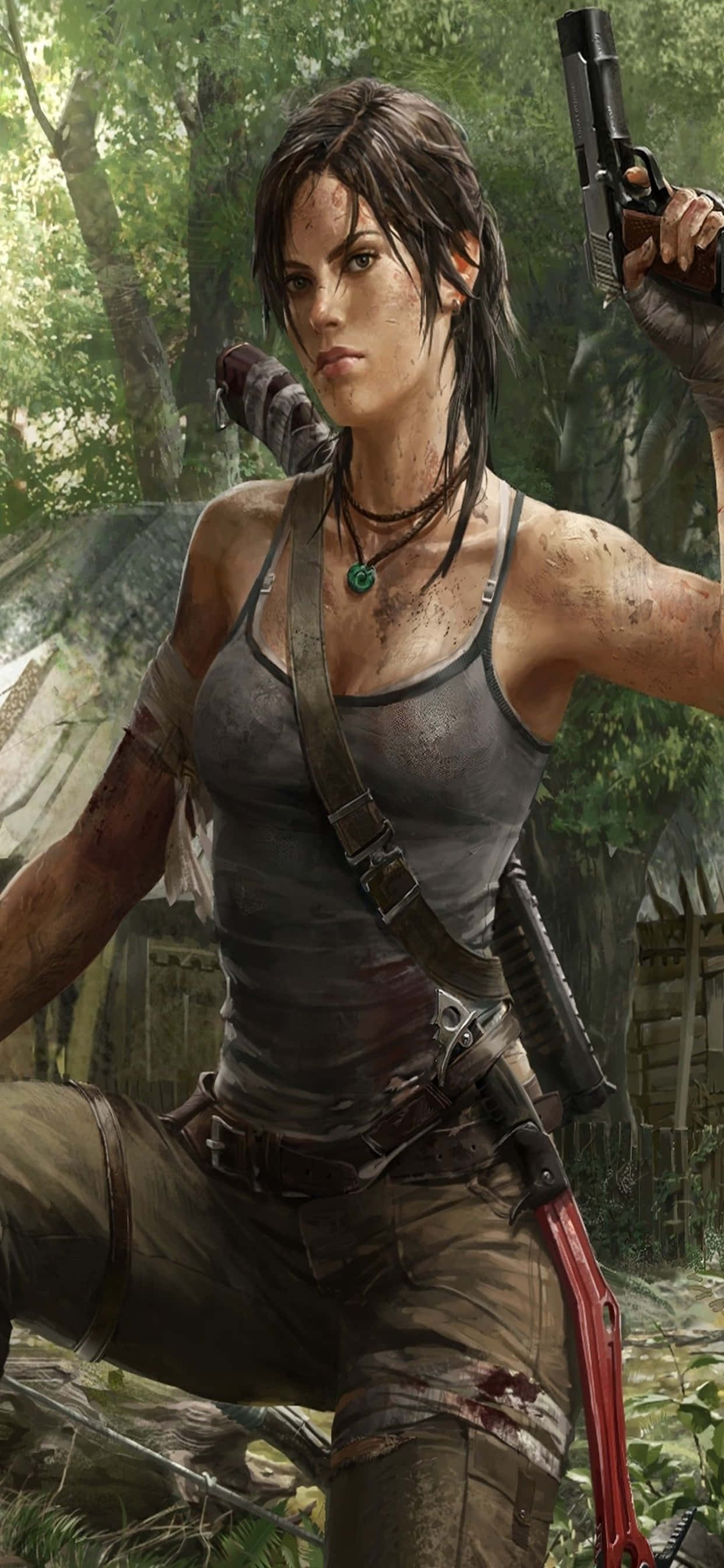 Lara Croft HD 桌布 壁紙