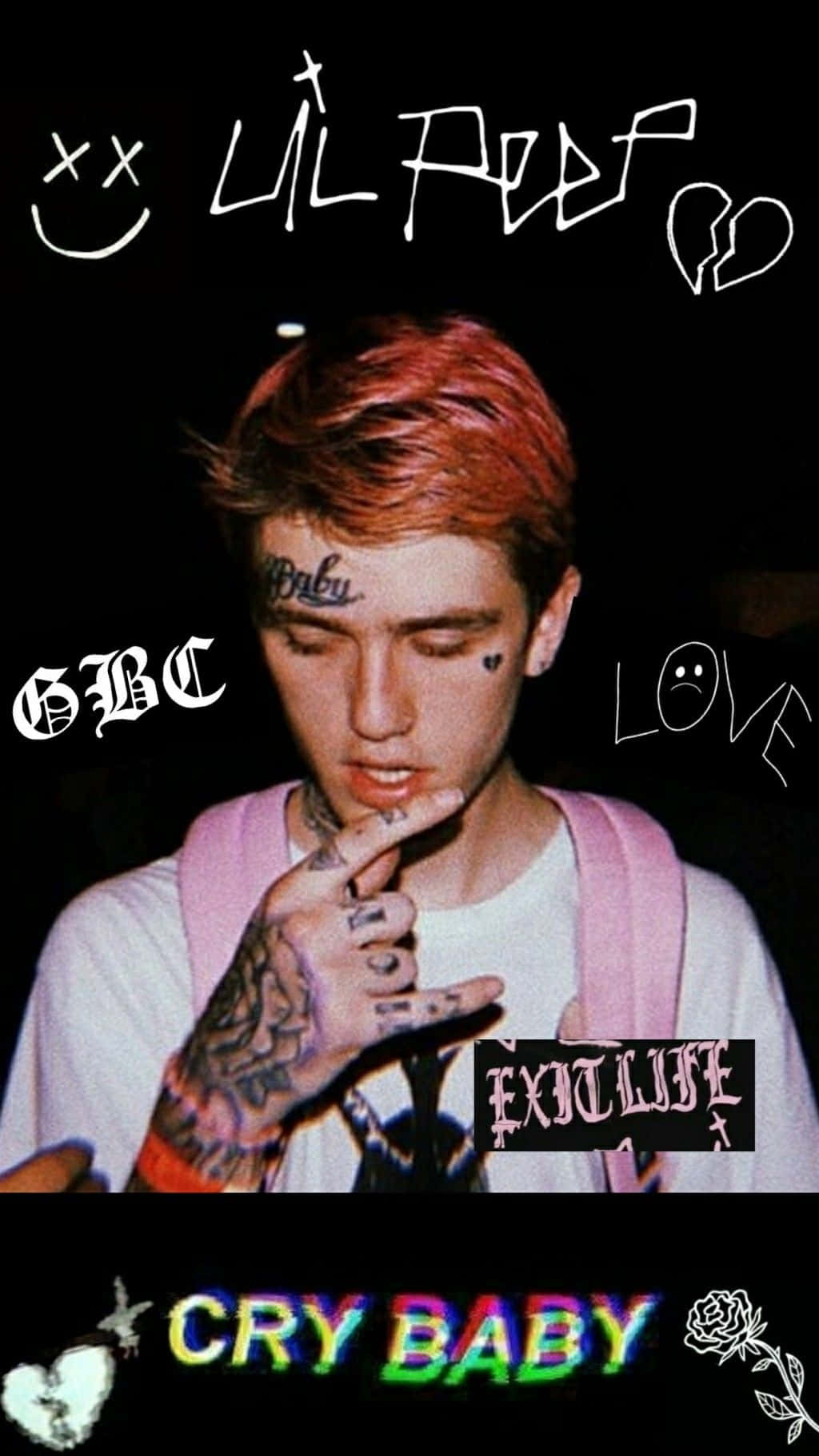 Lil Peep 背景 壁紙