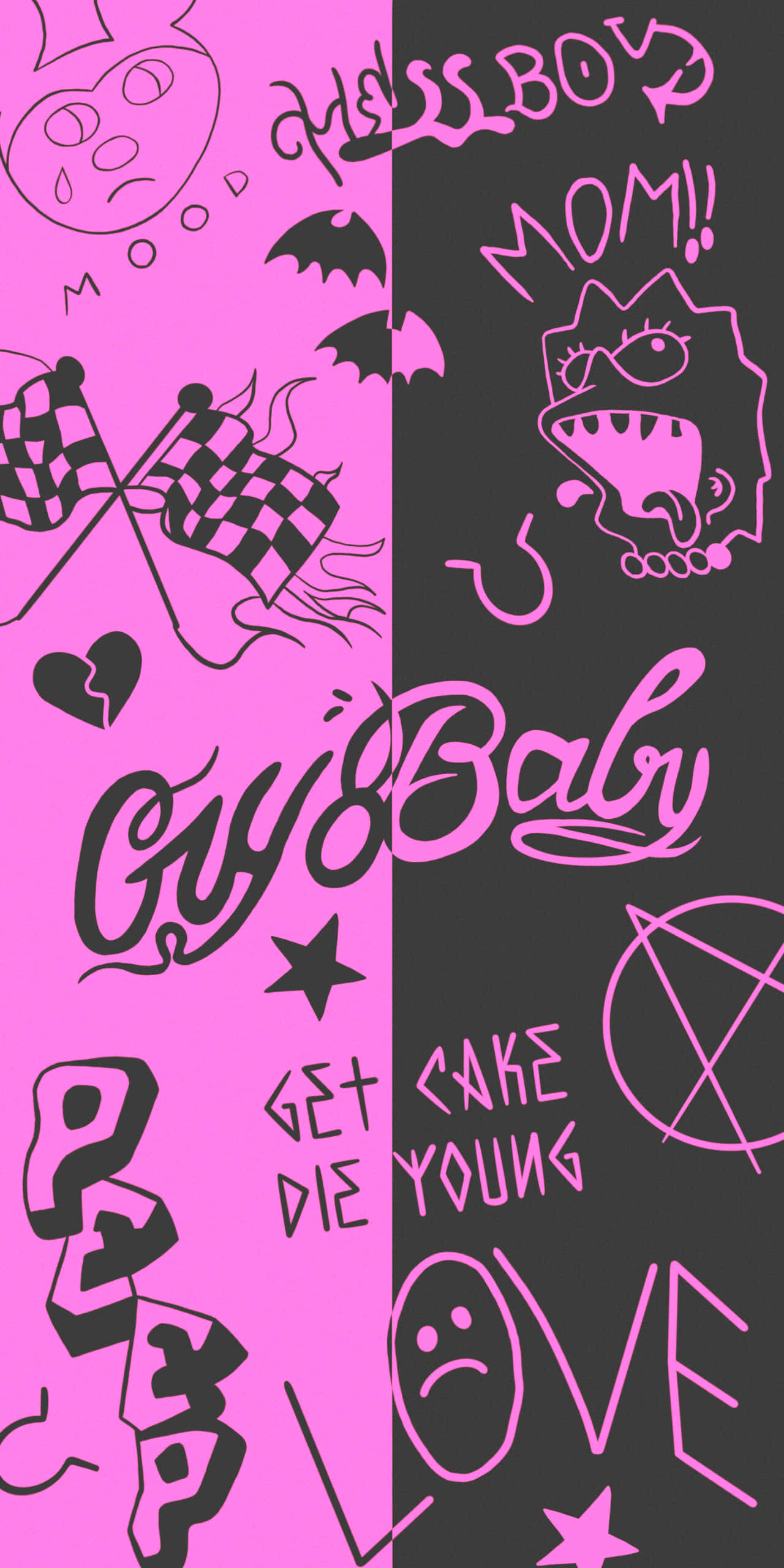 Lil Peep 背景 壁紙