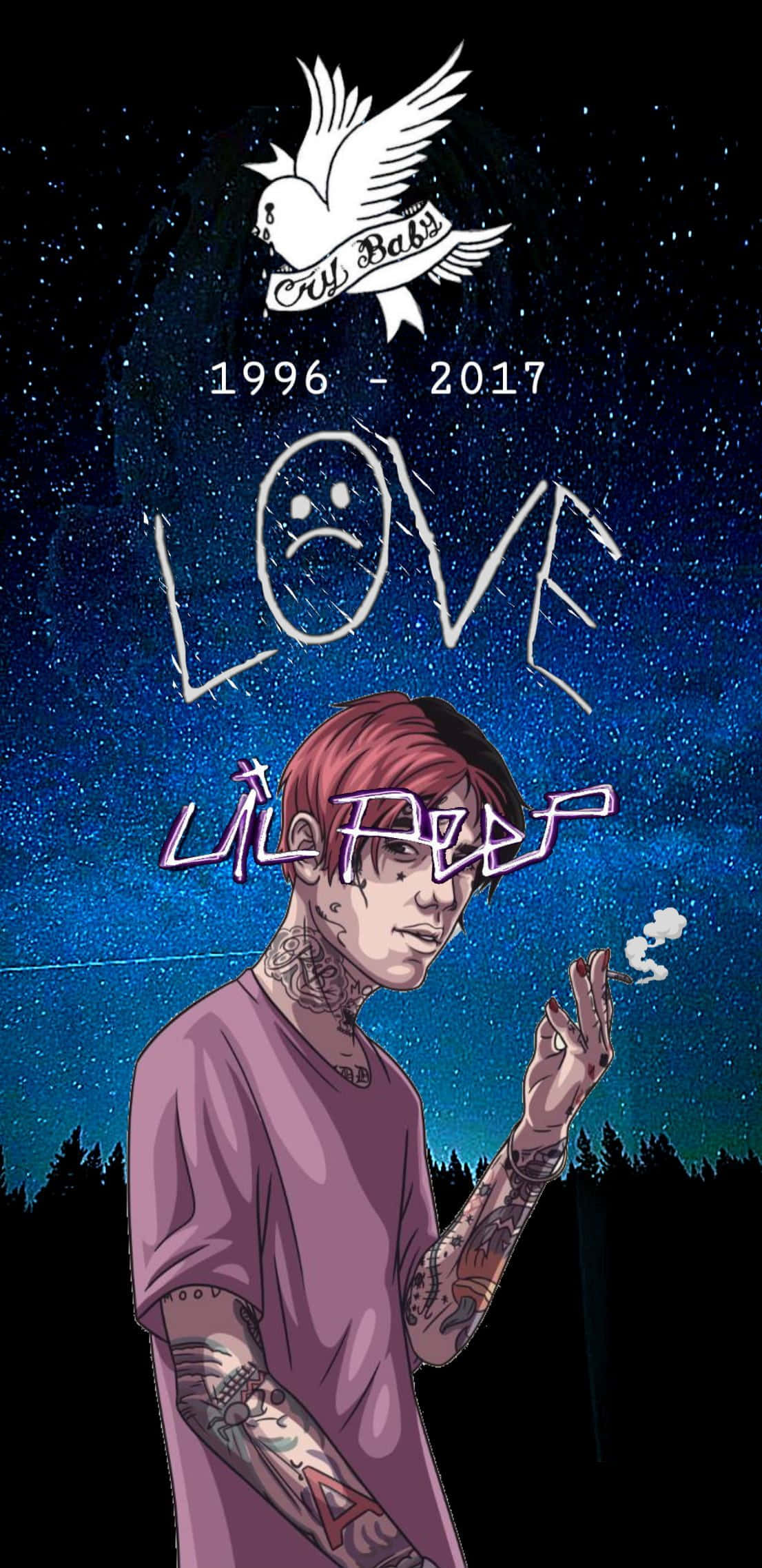 Lil Peep 背景 壁紙