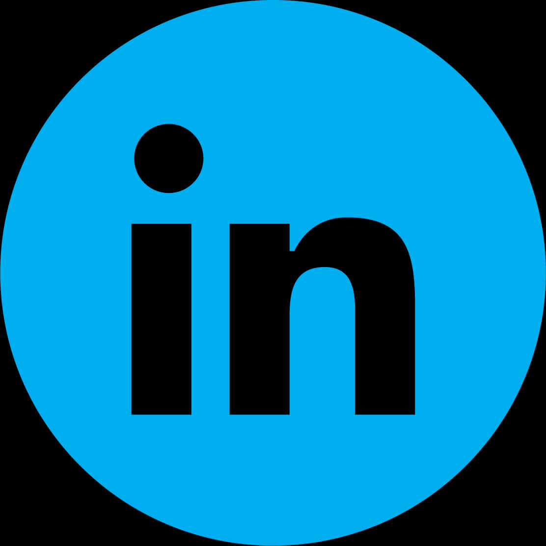 LinkedIn 標誌藍色背景 壁紙