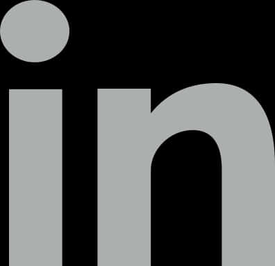 LinkedIn 標誌灰階 壁紙
