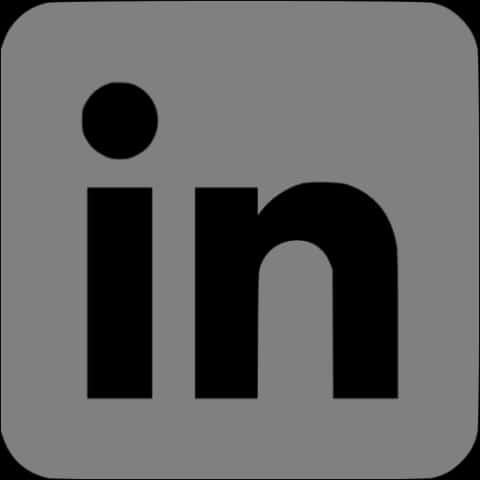 LinkedIn 標誌灰色背景 壁紙