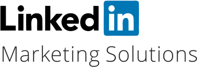 領英 桌布 壁紙 — LinkedIn 標誌，帶有白色點和灰色文字，背景為黑色。
