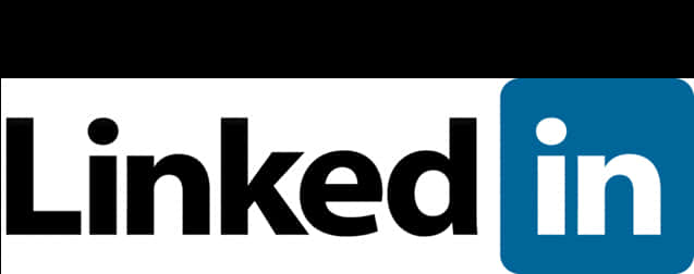 標誌 桌布 壁紙 — LinkedIn 標誌以白色背景上的粗體黑色文字和一個包含白色小寫 'in' 的藍色正方形為特色。