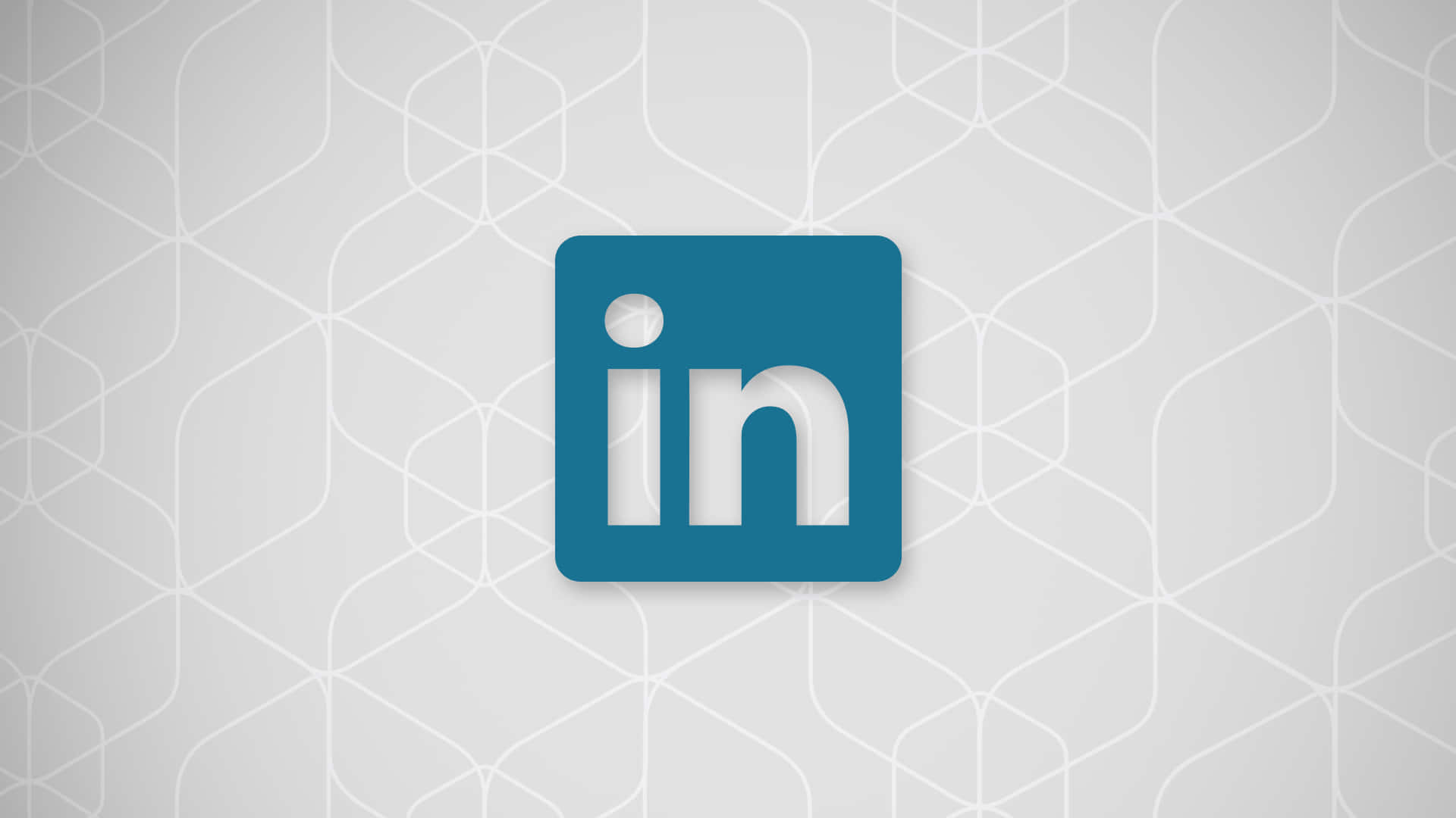 幾何圖案背景上的 LinkedIn 標誌 — Valorant Logo 壁紙