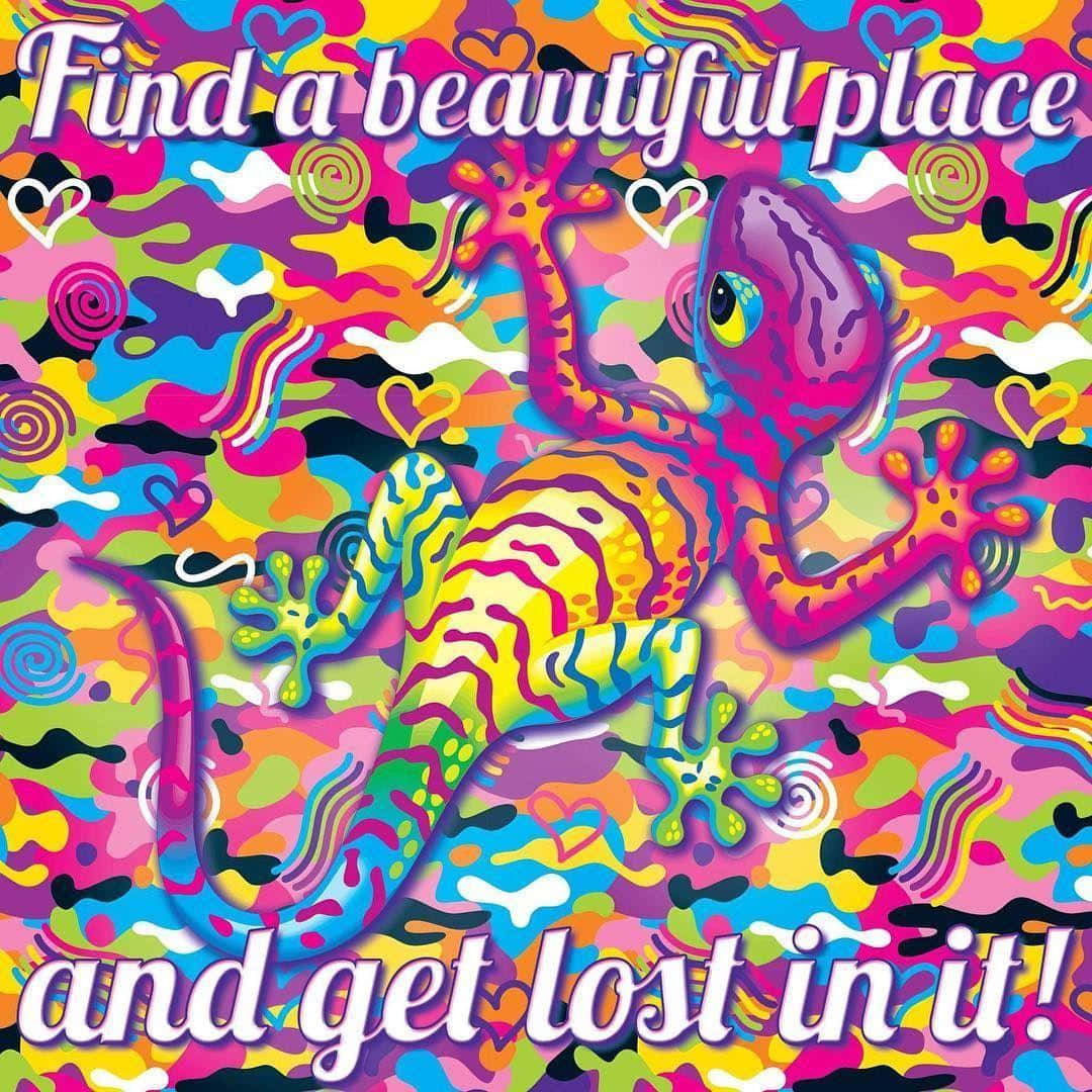 Lisa Frank 背景 壁紙