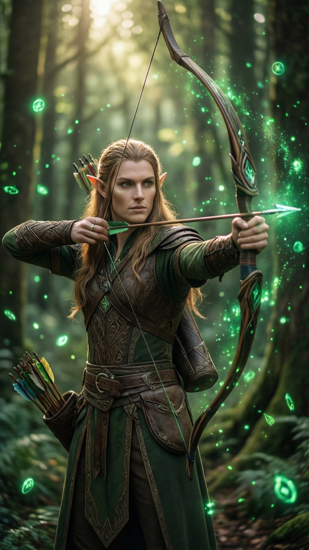Llanowar 精靈守護者 壁紙