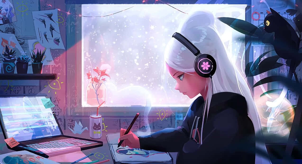 Lo Fi 背景 壁紙