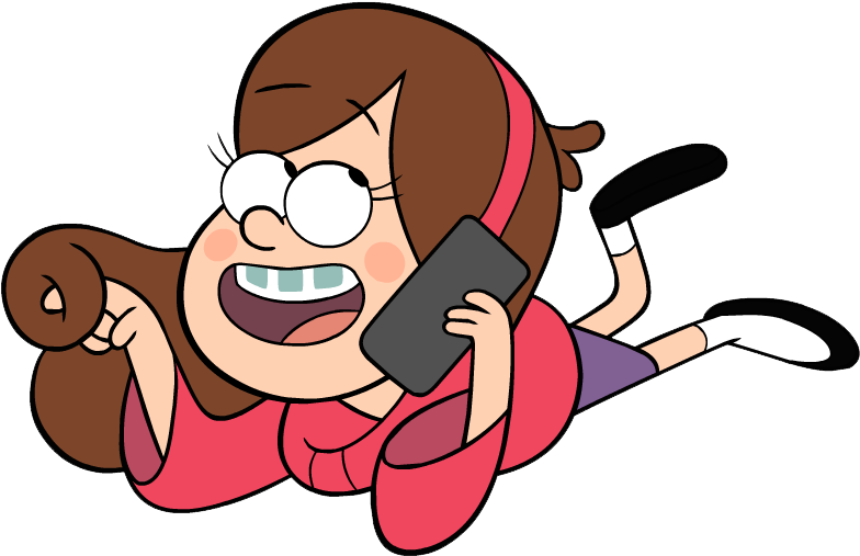 Mabel Pines 電話聊天《怪誕小鎮》 壁紙