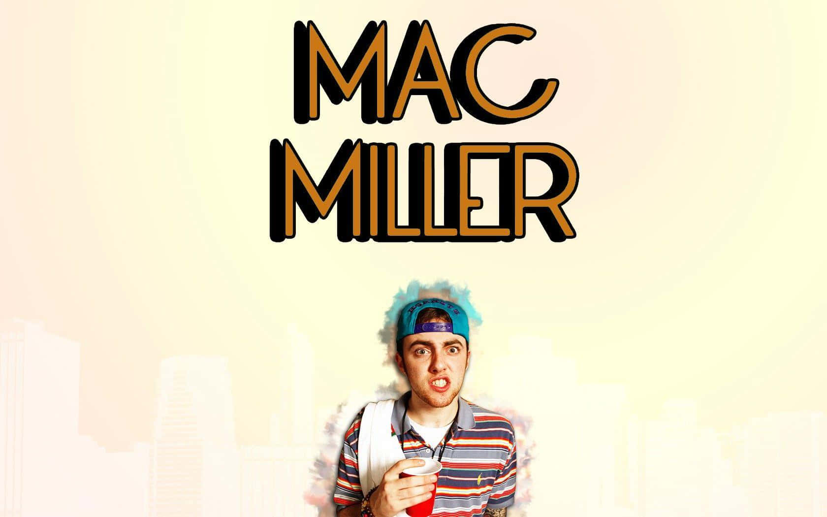 Mac Miller - 一位男子手持一杯咖啡 壁紙