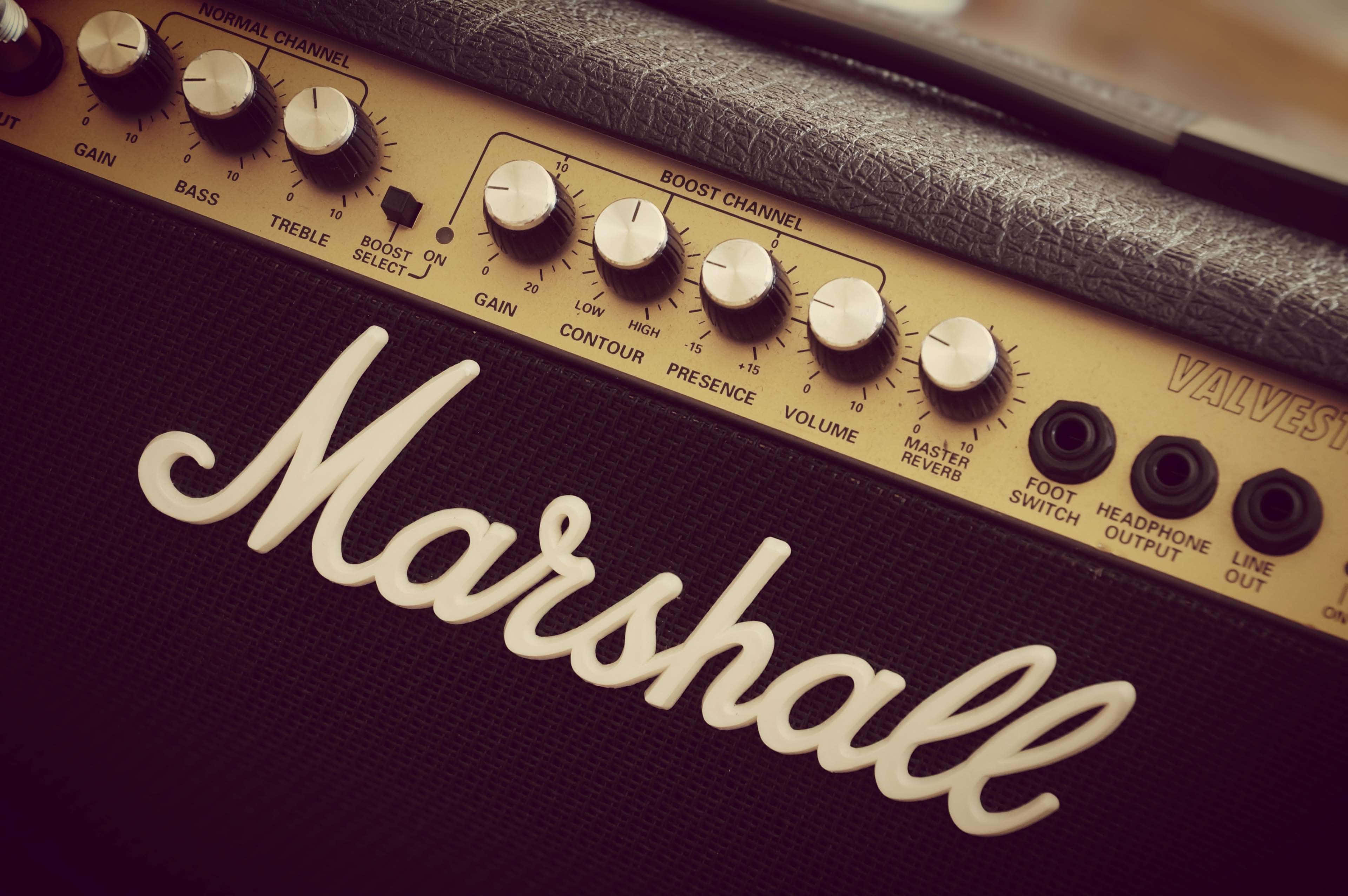 Marshall MS-100 木吉他音箱 壁紙