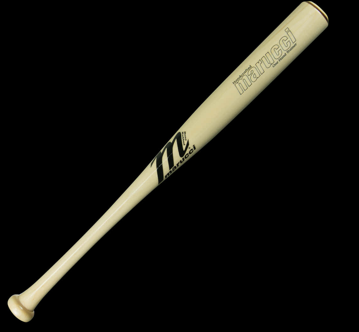 Marucci棒球棒黑色背景分離圖像