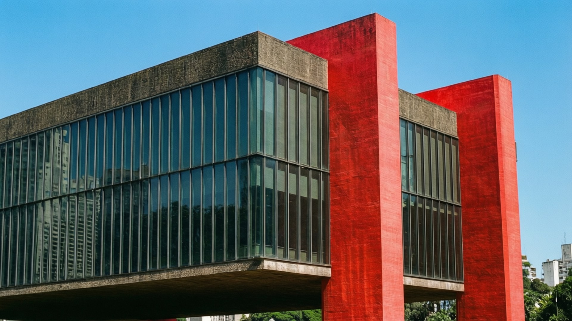 MASP 現代主義建築 壁紙