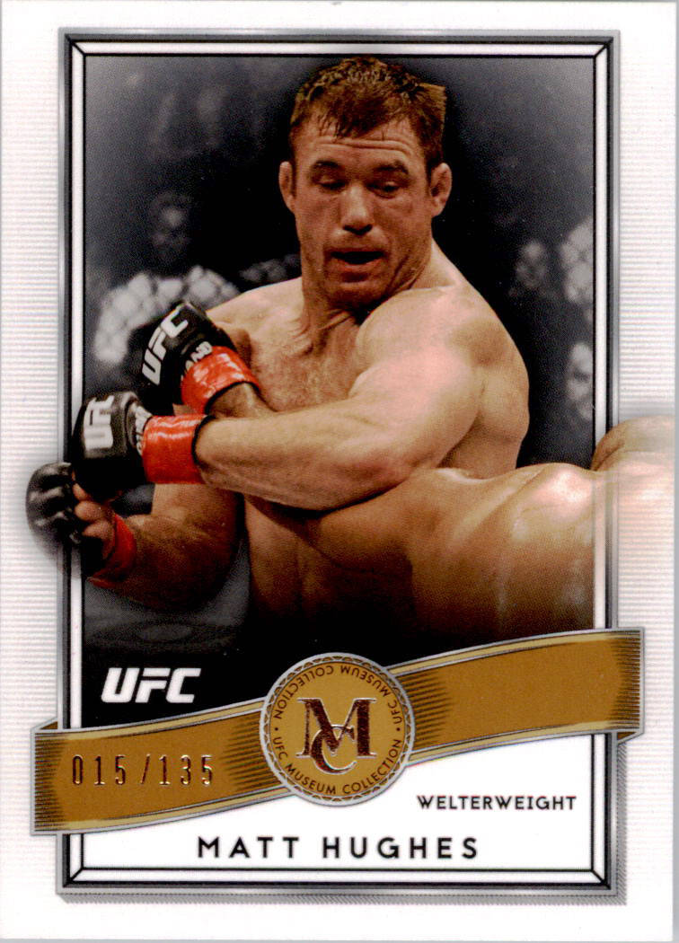 UFC 桌布 壁紙 — Matt Hughes 以 UFC 次中量級搏擊姿勢展現，專注力極強，汗水在他肌肉發達的軀幹上閃閃發光。