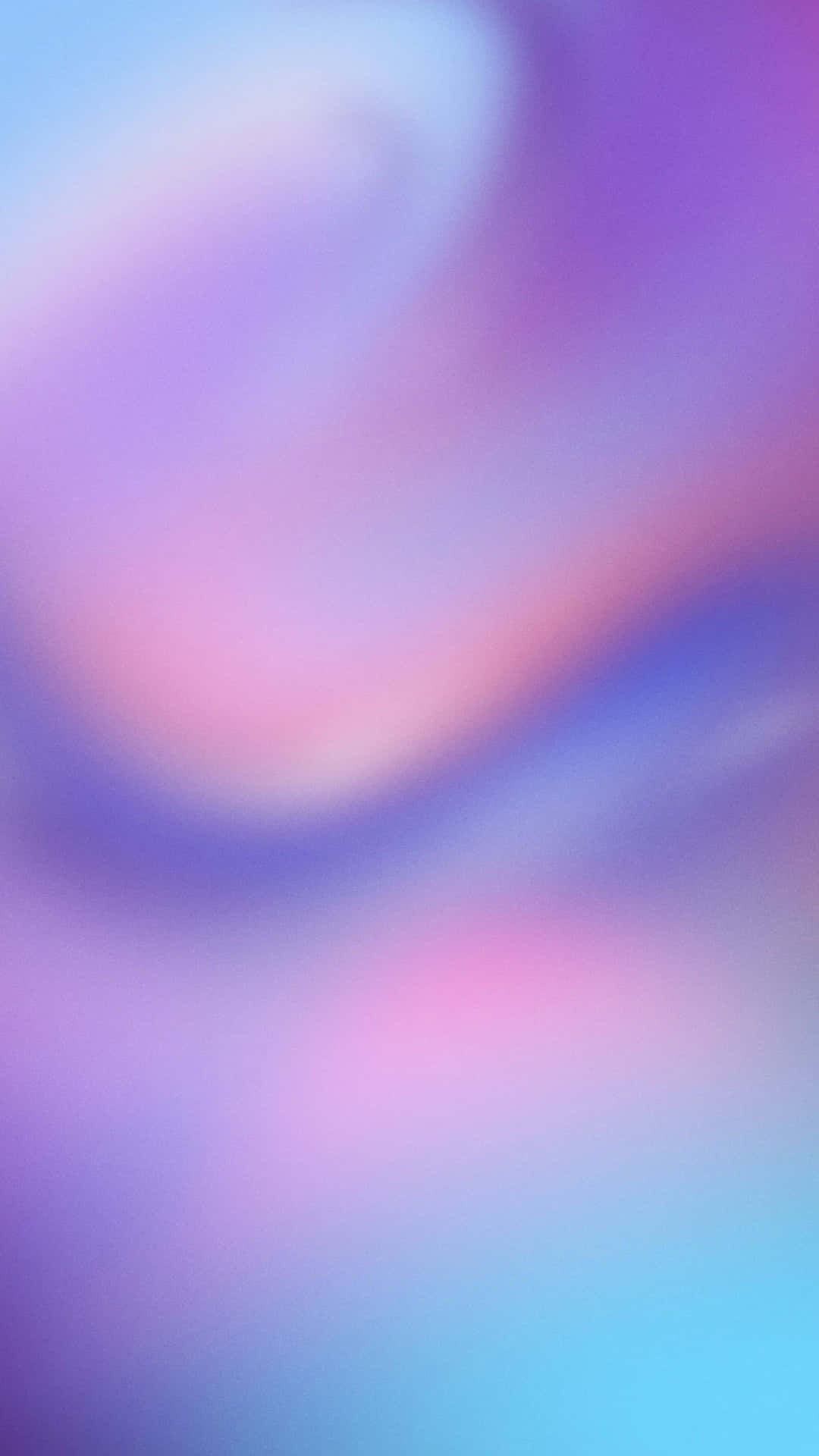  壁紙 — 夢幻般的抽象漸變色，柔和粉紫、粉紅和粉藍交織，散發出寧靜空靈的光芒。