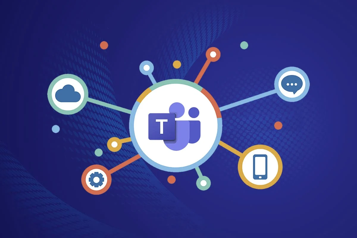 Microsoft Teams 連接示意圖 壁紙