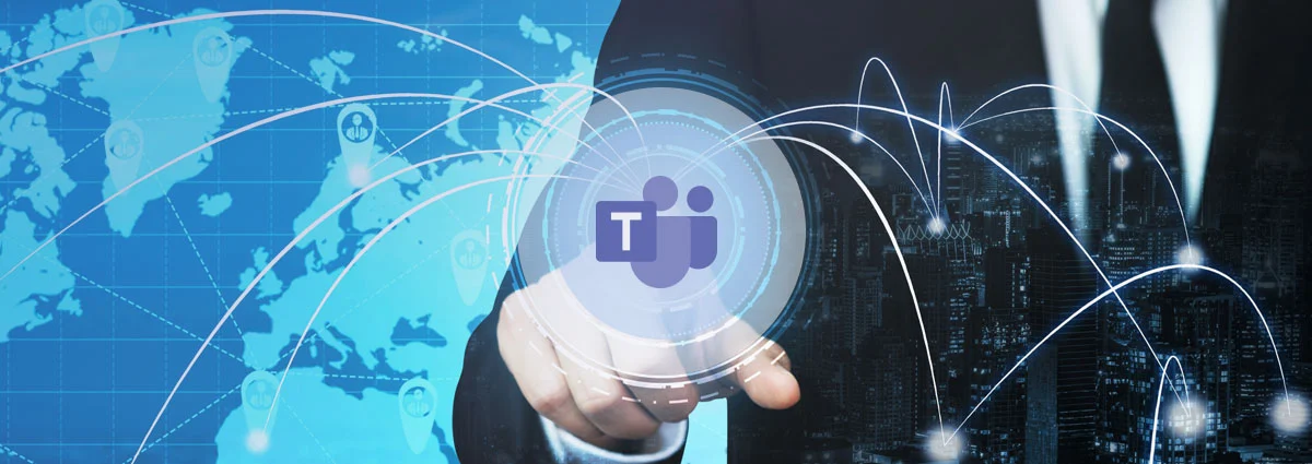 Microsoft Teams 全球連接性 壁紙