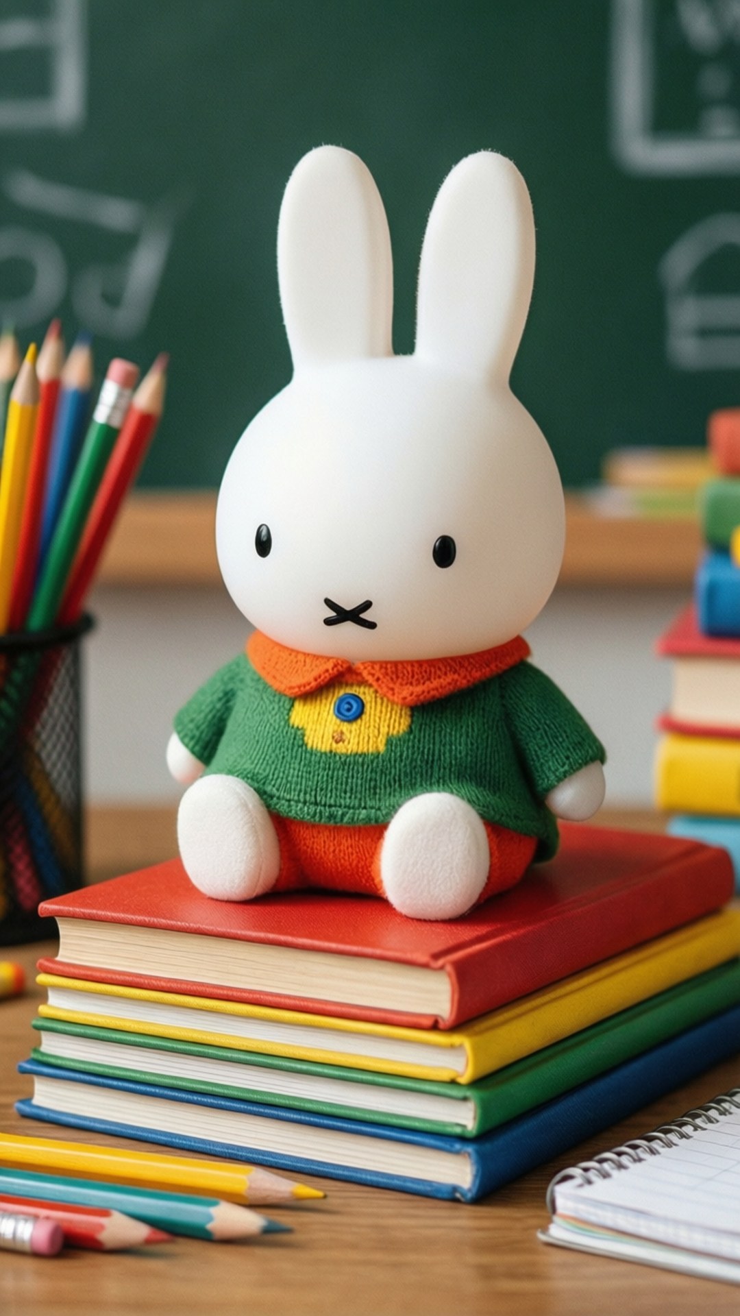 Miffy愛上學 壁紙