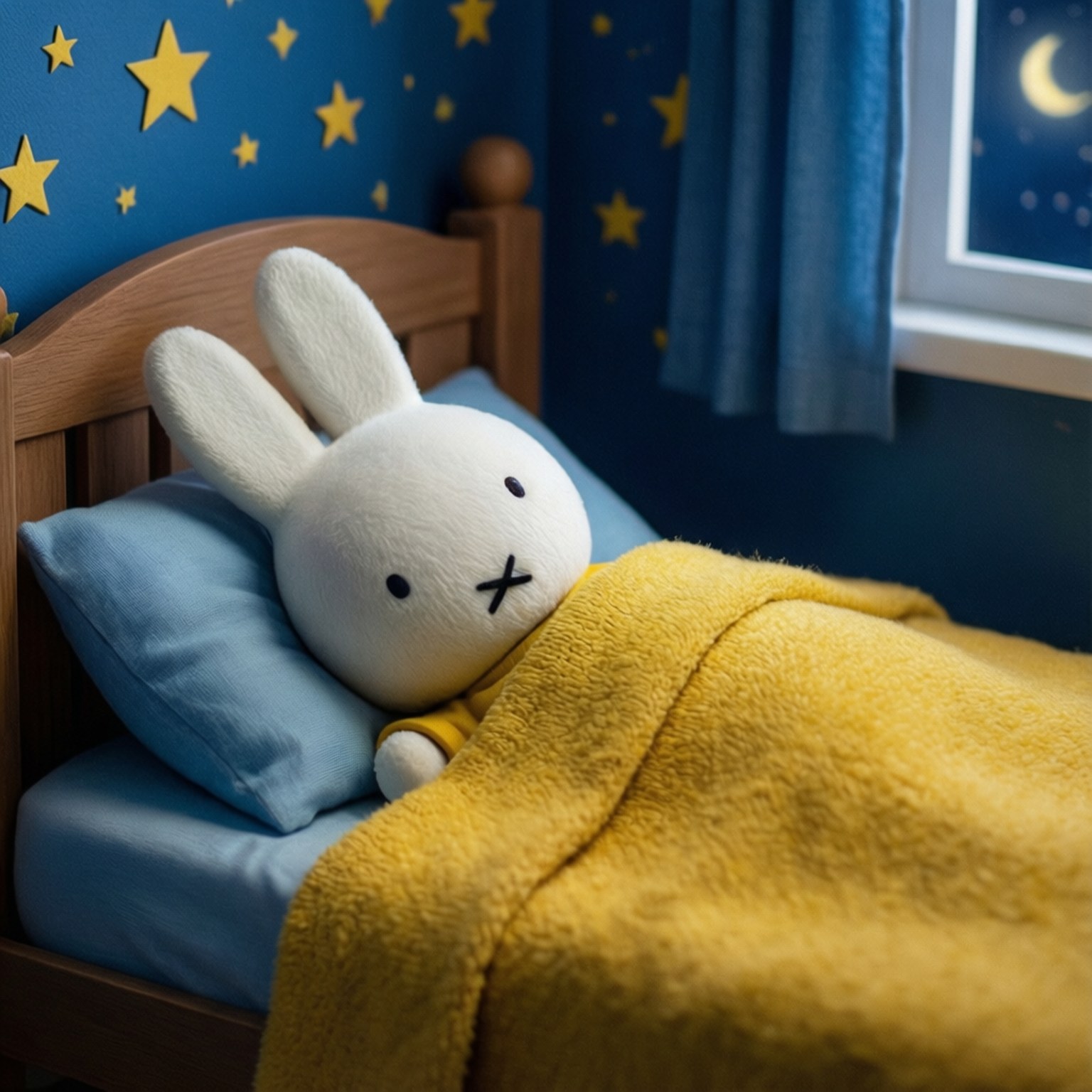 Miffy的睡前時光 壁紙